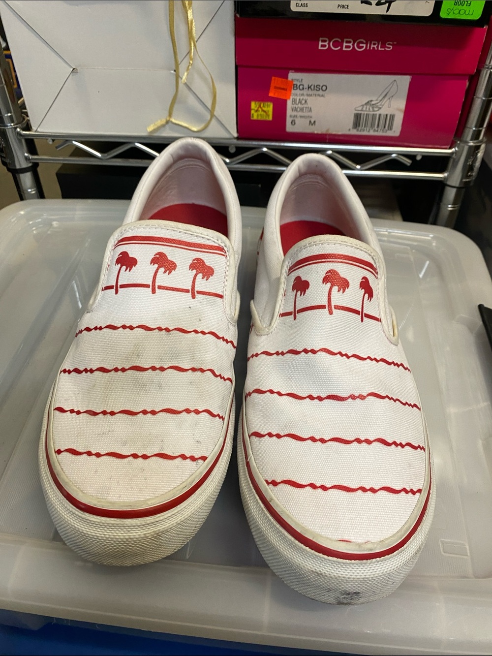 In n Out Drink Cup Canvas Sneakers